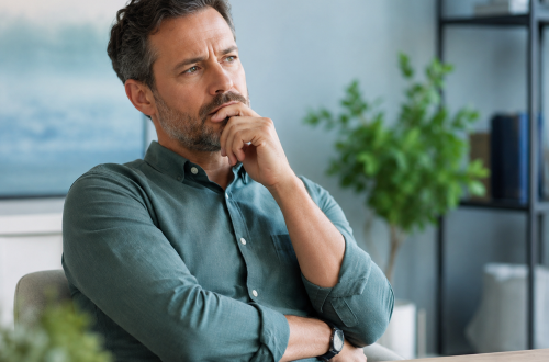 A frustrated career professional stepping back from AI tools that haven't led to interviews