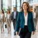 An experienced professional standing out naturally among other business professionals.